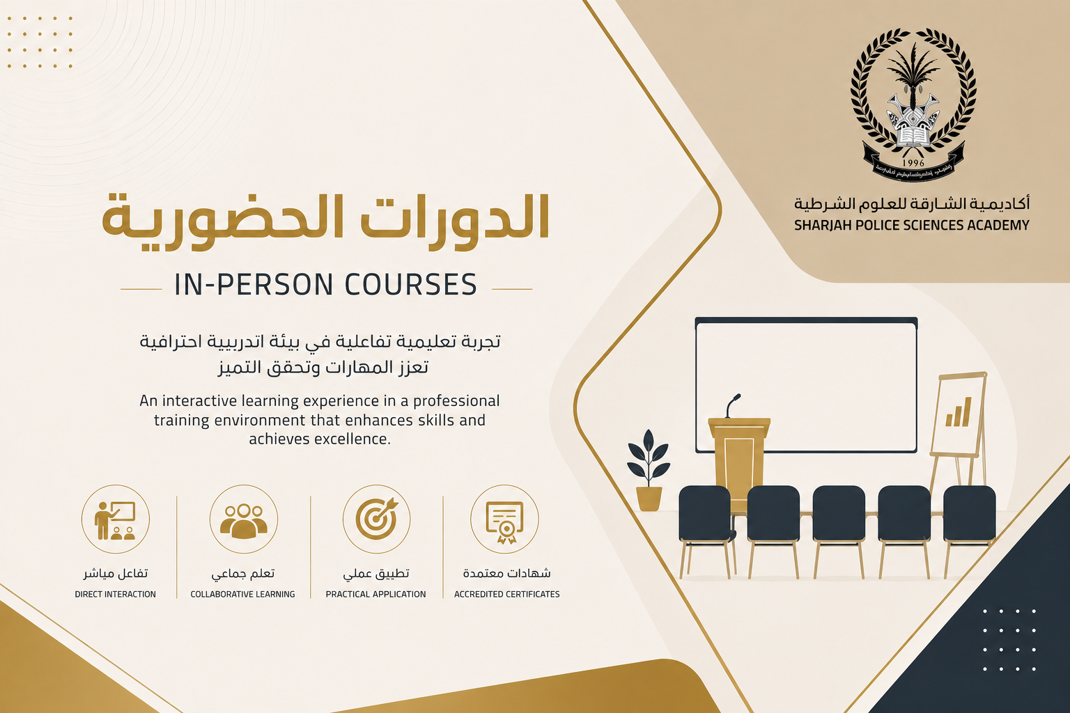 الدورات الحضورية